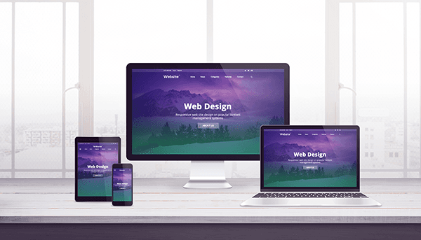 Webdesign voorbeeld