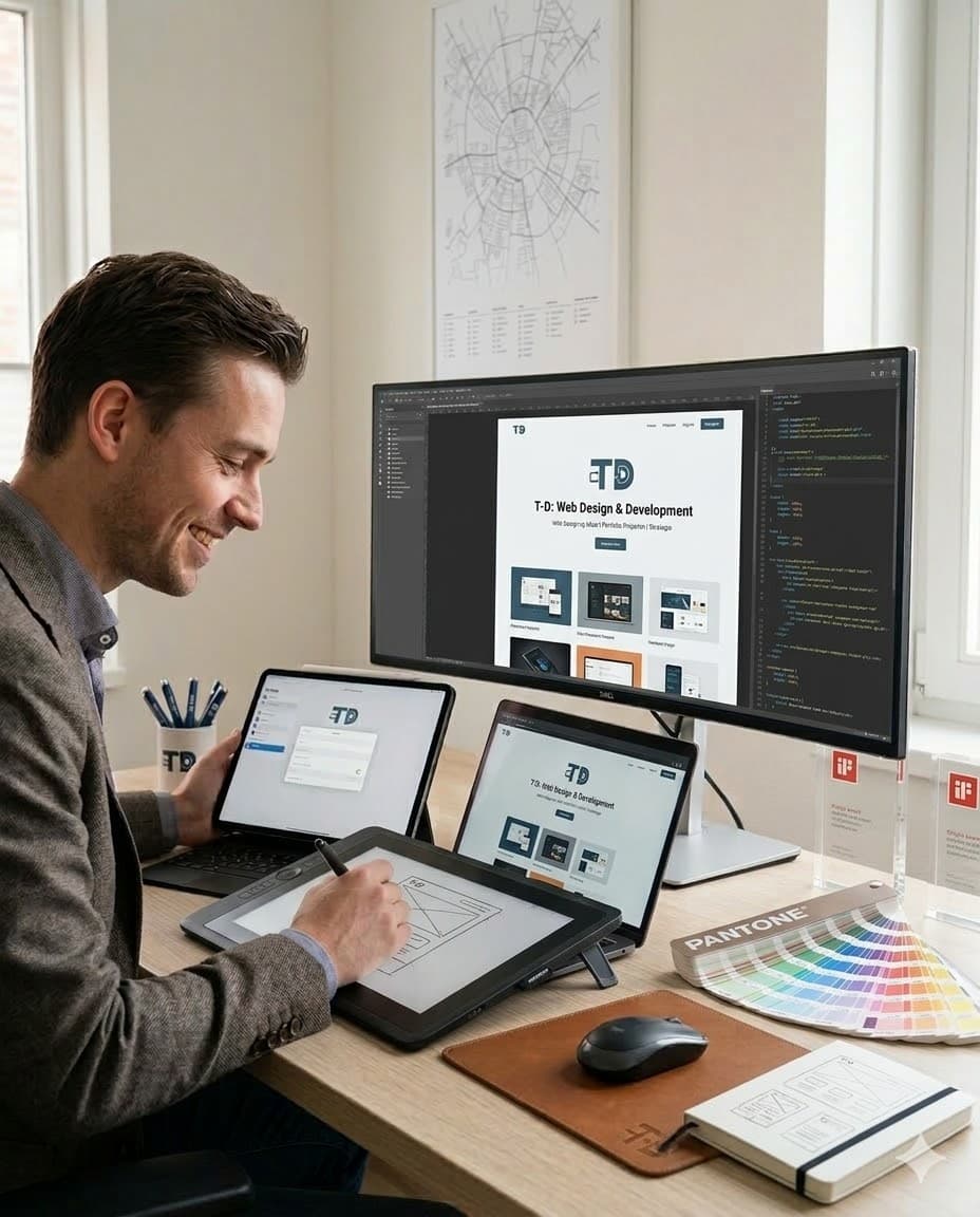 Webdesign voorbeeld